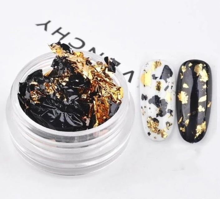 Nail Tin Foil Fragment Nail Jewelry – Shiny Nail Art Decoration